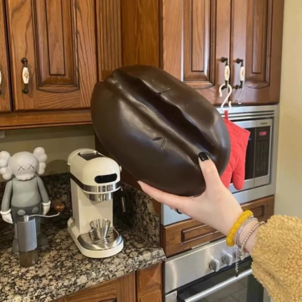 Coffee Bean Wall Decor - Fiberglass Sculpture for Background & Vintage Photo Spots